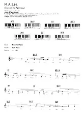 descargar la partitura para acordeón M A S H (Suicide is Painless) (Soft Rock) en formato PDF