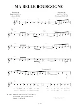 scarica la spartito per fisarmonica Ma belle Bourgogne (Valse) in formato PDF