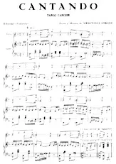 télécharger la partition d'accordéon Cantando (Tango) au format PDF
