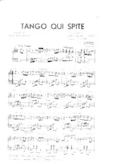 télécharger la partition d'accordéon Tango qui spite au format PDF