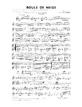 download the accordion score Boule de neige (1er Accordéon) (Valse Musette) in PDF format