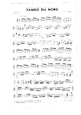 télécharger la partition d'accordéon Tango du Nord au format PDF