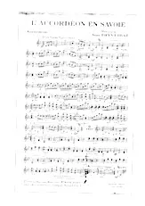 download the accordion score L'accordéon en Savoie (Valse Tyrolienne) in PDF format