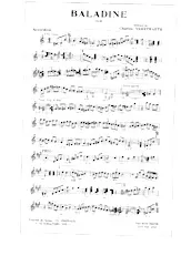 scarica la spartito per fisarmonica Baladine (Valse) in formato PDF