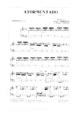 télécharger la partition d'accordéon Atormentado (Tango) au format PDF