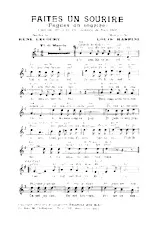 télécharger la partition d'accordéon Faites un sourire (Faguès un sourire) (Chanson Officielle du Carvaval de Nice 1936) au format PDF