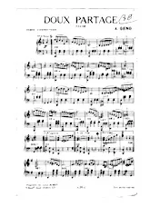 download the accordion score Doux partage (Valse) in PDF format