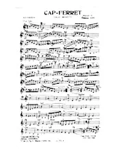 descargar la partitura para acordeón Cap Ferret (Valse Musette) en formato PDF
