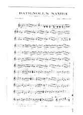 scarica la spartito per fisarmonica Batigoll's Samba in formato PDF