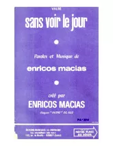 télécharger la partition d'accordéon Sans voir le jour (Orchestration Complète) (Valse) au format PDF