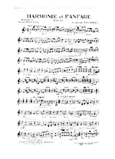 télécharger la partition d'accordéon Harmonie et Fanfare (Marche) au format PDF