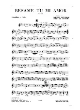 download the accordion score Besame tu mi amor (Baïao) in PDF format