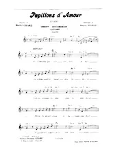 scarica la spartito per fisarmonica Papillons d'amour (Orchestration Complète) (Boléro) in formato PDF