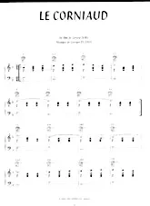 download the accordion score Le corniaud in PDF format