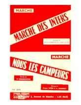 télécharger la partition d'accordéon Marche des Inters (Orchestration Complète) au format PDF