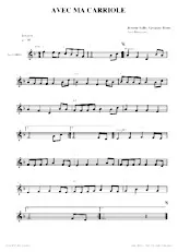 download the accordion score Avec ma carriole (Fox Trot Chanté) in PDF format