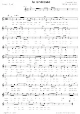 download the accordion score La tendresse (Boléro) in PDF format