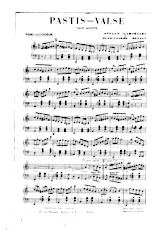 download the accordion score Pastis Valse in PDF format