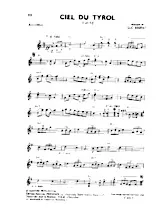 descargar la partitura para acordeón Ciel du Tyrol (Valse) en formato PDF