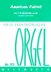 télécharger la partition d'accordéon American Patrol Op92 au format PDF