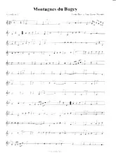descargar la partitura para acordeón Montagnes du Bugey (1er Accordéon) en formato PDF