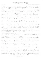 descargar la partitura para acordeón Montagnes du Bugey (2ème Accordéon) en formato PDF