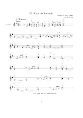 download the accordion score El Rancho Grande in PDF format