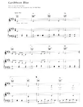 download the accordion score Caribbean Blue in PDF format