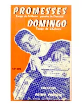 télécharger la partition d'accordéon Promesses (Tango) au format PDF
