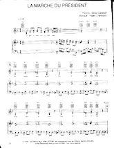 download the accordion score La marche du président in PDF format