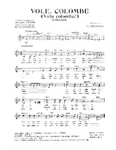 scarica la spartito per fisarmonica Vole Colombe (Vola Colomba) (Sérénade) in formato PDF