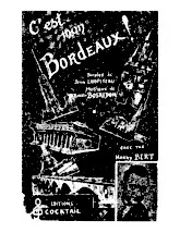 télécharger la partition d'accordéon C'est mon Bordeaux (Valse Chantée) au format PDF