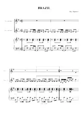 télécharger la partition d'accordéon Brazil (Duo d'Accordéons) (Conducteur) au format PDF