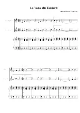 télécharger la partition d'accordéon La valse du Taulard (Duo d'Accordéons) (Conducteur)  au format PDF