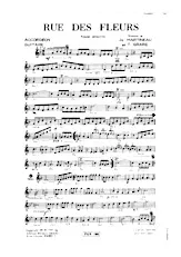 descargar la partitura para acordeón Rue des fleurs (Valse Musette) en formato PDF