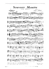 scarica la spartito per fisarmonica Souvenir Musette (Valse Musette) in formato PDF