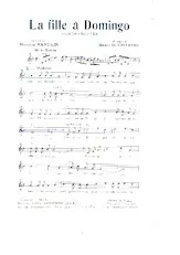 télécharger la partition d'accordéon La fille à Domingo (Rumba Chantée) au format PDF
