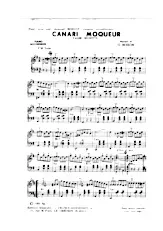 télécharger la partition d'accordéon Canari Moqueur (Valse Musette) au format PDF