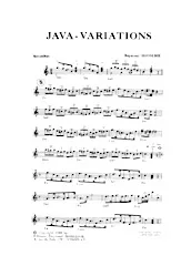 descargar la partitura para acordeón Java Variations en formato PDF