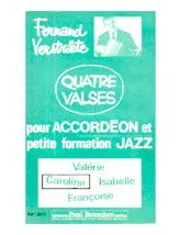 télécharger la partition d'accordéon Caroline (Valse Jazz) au format PDF
