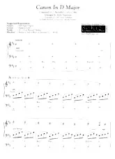 scarica la spartito per fisarmonica Canon in D Major (Arrangement Mike Newman) in formato PDF