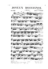 télécharger la partition d'accordéon Joyeux Rossignol (Polka) au format PDF