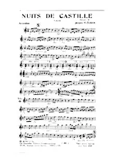 descargar la partitura para acordeón Nuits de Castille (Valse) en formato PDF