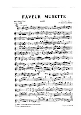 télécharger la partition d'accordéon Faveur Musette (Valse) au format PDF