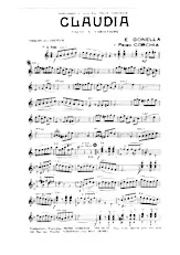 télécharger la partition d'accordéon Claudia (Valse à Variations) au format PDF