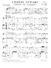 télécharger la partition d'accordéon Chante Guitare (Onder de Sterren) (Tango Chanté) au format PDF