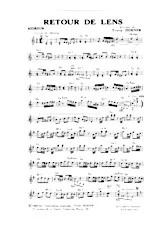 télécharger la partition d'accordéon Retour de Lens (Orchestration Complète) (Marche) au format PDF