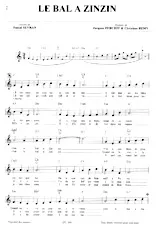 download the accordion score Le bal à Zinzin in PDF format