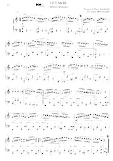 descargar la partitura para acordeón Le Fakir (Fantaisie Indienne) en formato PDF