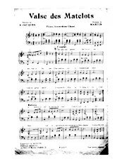 descargar la partitura para acordeón Valse des matelots en formato PDF